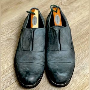 John Varvatos Dress Shoes - size 9.5 Blue Gray